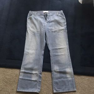 Paper denim & cloth hickory stripe jeans
